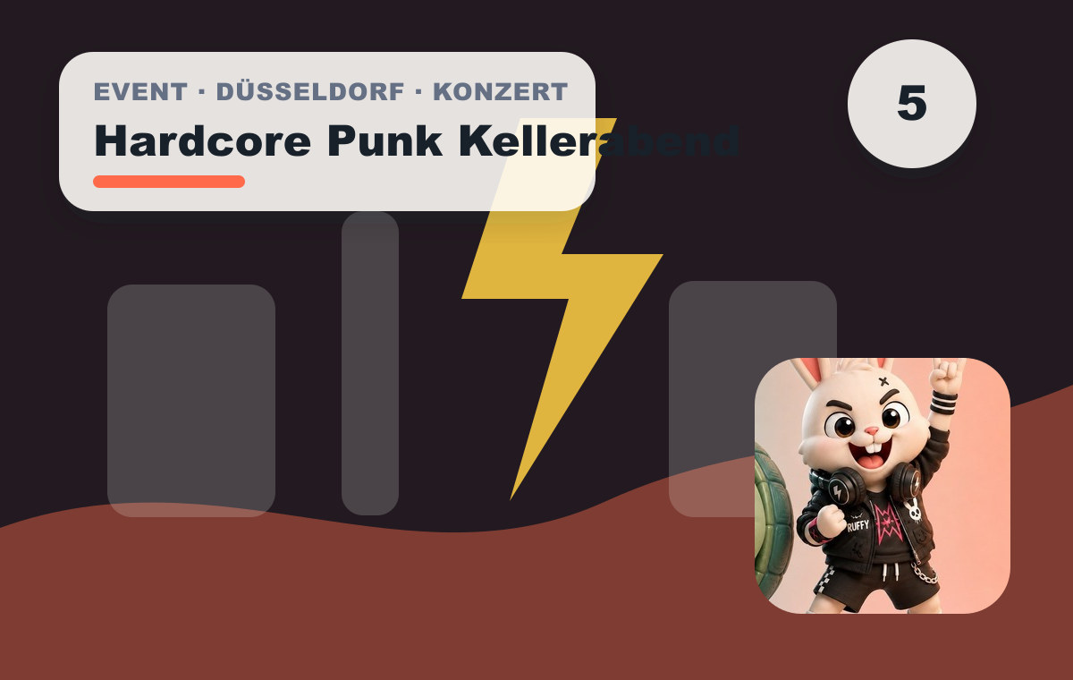 Illustration zu Hardcore Punk Kellerabend