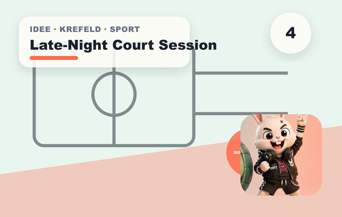 Illustration zu Late-Night Court Session