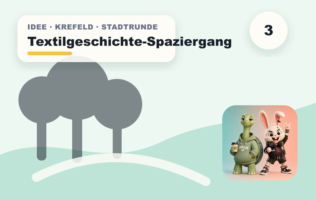 Illustration zu Textilgeschichte-Spaziergang